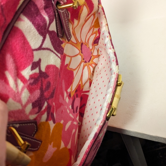 Vintage Terry Cloth Bag with Bamboo Handles - Picture 9 of 9